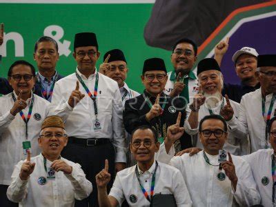 Dukungan Keluarga Besar HMI Untuk AMIN ANTARA Foto