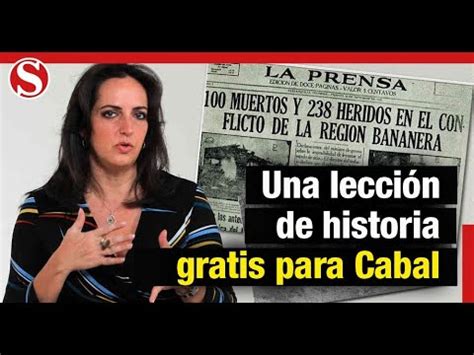 María Fernanda Cabal negó la Masacre en las Bananeras luego la