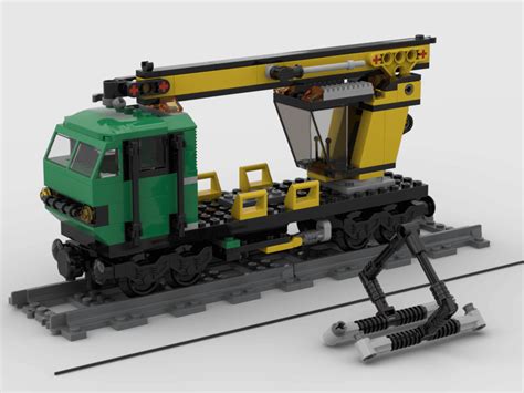 Lego® instructions 7898 - Cargo train deluxe - Vagone gru - Riedizione