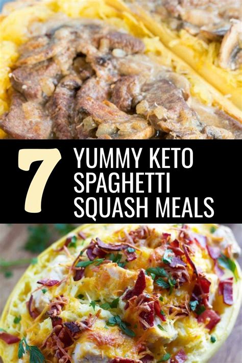 Delicious Keto Spaghetti Squash Recipes Spaghetti Squash Recipes