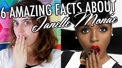 6 Amazing Facts About Janelle Monáe Youtube