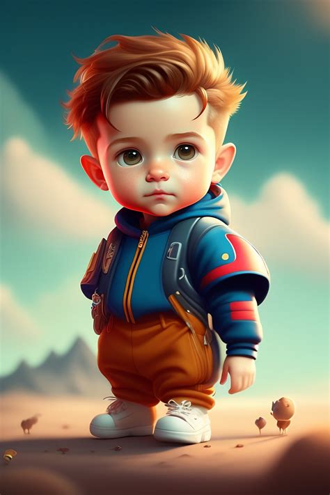 Lexica Cute And Adorable Cartoon Tom Holland Baby Fantasy Dreamlike