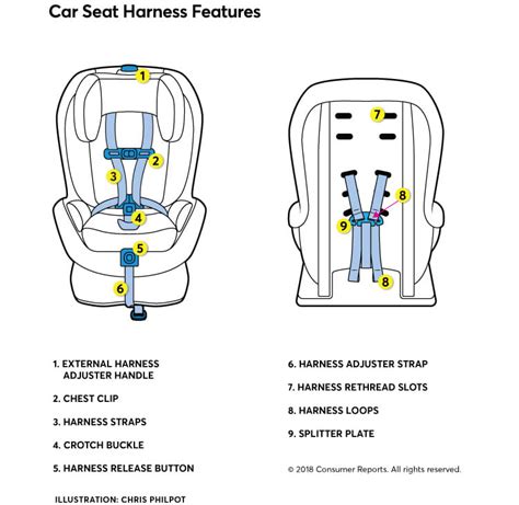 How To Properly Adjust Your Car Seat Harness Consumer Reports