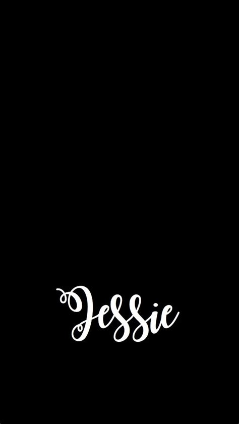 Jessie Calligraphy Name Hd Phone Wallpaper Peakpx