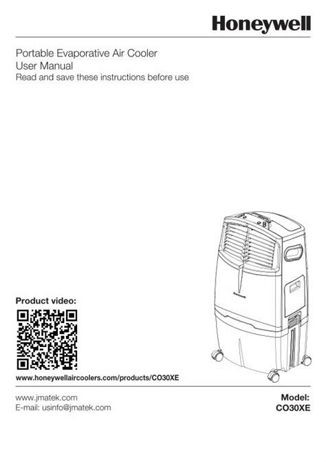 Pdf Portable Evaporative Air Cooler User Manual Read Assetserver Net