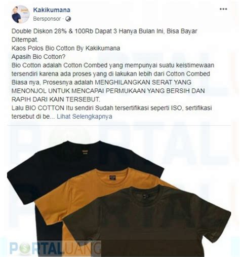 Contoh Kata Kata Promosi Baju Pulp