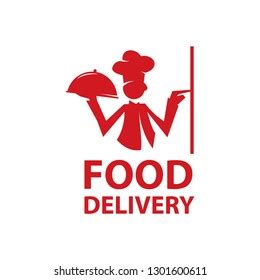 Food Delivery Logo Vector Stock Vector (Royalty Free) 1301600611 ...