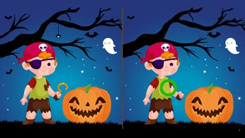 Spot The Differences Halloween Play Spot The Differences Halloween