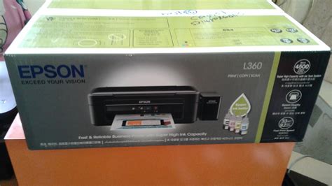 Unboxing Epson L360 All In One Printer How To Install Youtube