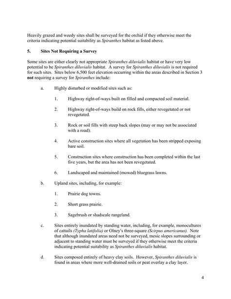 UteLadiesTressOrchidSurveyProtocol | PDF