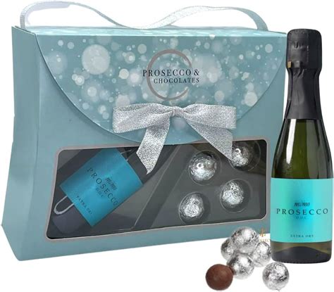 Prosecco And Chocolate T Set Miniature Invino Prosecco With