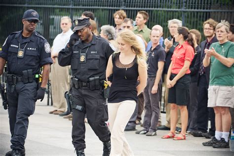 Young Woman Arrested In Front Of White House A Photo On Flickriver