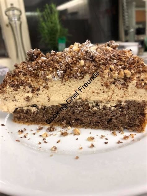 Eiskaffee Sahne Torte Cooking Chef Freunde