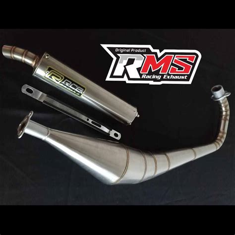 Knalpot F Zr Fizr Alfa Bravo Tornado Standar Racing Rcb Stainless Steel