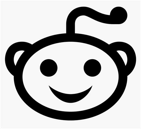 Reddit Logo Head White Icon Png Reddit Transparent Png Transparent