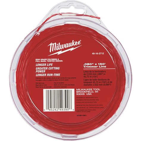 milwaukee string trimmer line 3