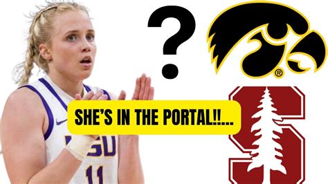 LSU HAILEY VAN LITH ENTERS TRANSFER PORTAL WHERE WILL SHE GO NEXT