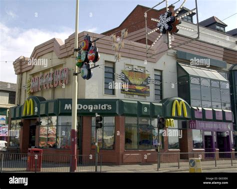 The Mcdonalds Restaurant In Blackpool Hi Res Stock Photography And