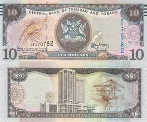 Dollars With Black Bars Trinidad And Tobago Numista