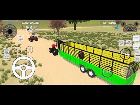 Tractor Se Trolley Kaise Alag Karen Indian Vehicle Simulator Tractor D