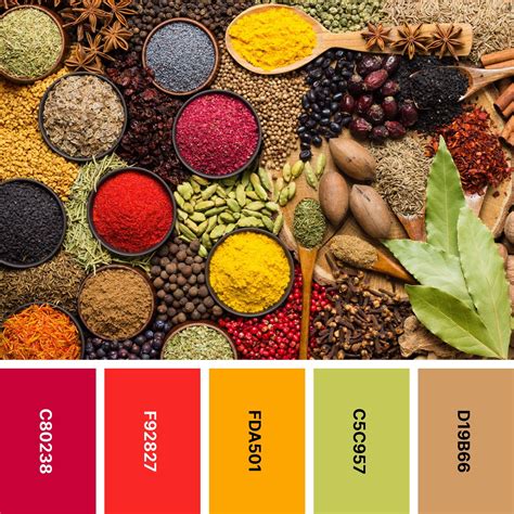 31 Food Color Palettes For Appetizing Designs Color Meanings