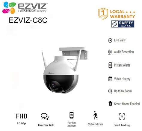 EZVIZ C8C Wifi Camera Outdoor Camera Price in Pakistan