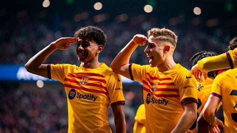 Hasil Liga Spanyol Atletico Madrid Vs Barcelona Blaugrana Menang 3 0