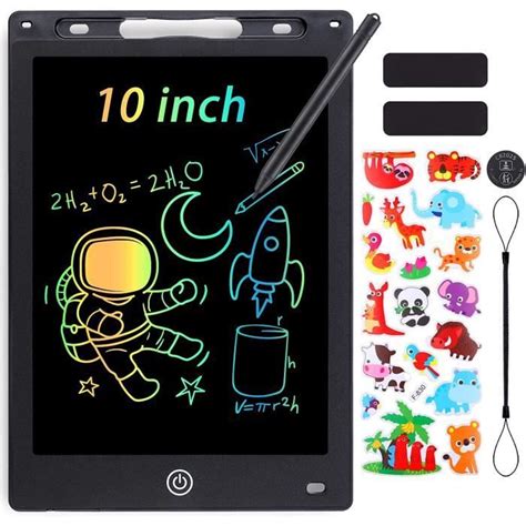 Sofore Tablette D Criture Lcd Color Pouces Pour Enfants Et Adultes