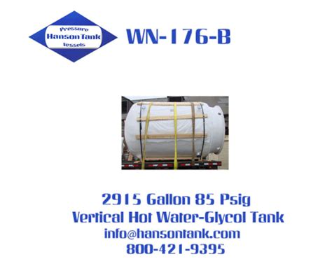 Vertical Custom Water Tanks Archives Page 2 Of 13 Hanson Tank Asme