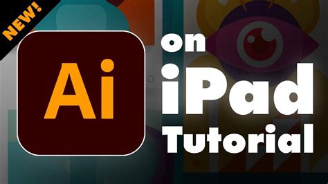 Illustrator On Ipad Tutorial Complete App Guide Youtube