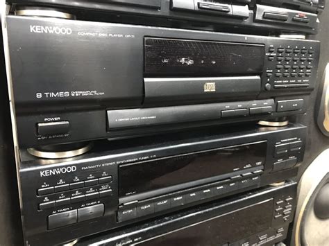 KENWOOD システムコンポ（GE-7i X-7i DP-7i A-5i T-7i S-5i ）ケンウッド カセット CD チューナー ...
