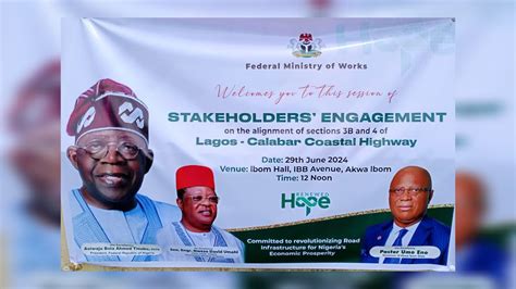 Stakeholders Engagement On The Alignment Of Sections 3B 4 Of Lagos