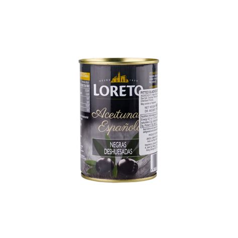 Loreto Pitted Black Olive G Mty Grocery