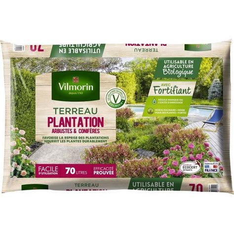 Vilmorin Terreau Plantations Haies L Cdiscount Jardin