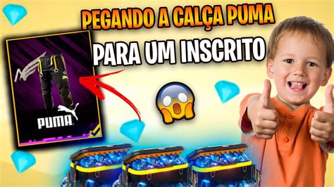 Pegando A Angelical Puma Para Um Seguidor Humilde Free Fire YouTube