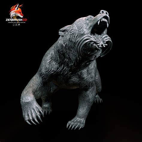 3d File Second Beast Bear Empire Persia 🐻 ・3d Printer Design To