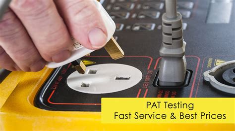 Pat Testing Tas The Alarm Surgery