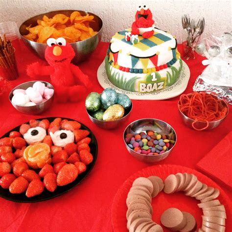 Sesame Street Elmo Birthday Party