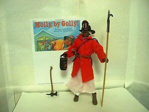 Molly Williams first female firefighter custom 12" figure Old West | eBay