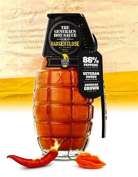 Grenade Hot Sauce Danger Close The Farmer S House