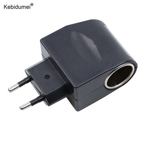 Kebidumei Car Cigarette Lighter Wall Power Socket Plug Adapter