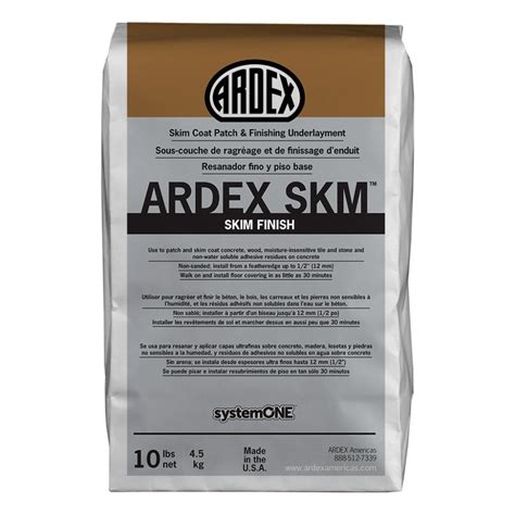 Ardex Skm Skimcoat Patch And Finishing Underlayment