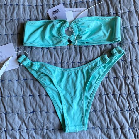 Reina Olga Swim Nwt Reina Olga Bikini Set Sz Us Poshmark