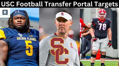 Usc Football Top Transfer Portal Targets Volume 1 Usc Trojans