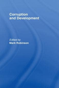 PDF Corruption and Development de Mark Robinson libro electrónico