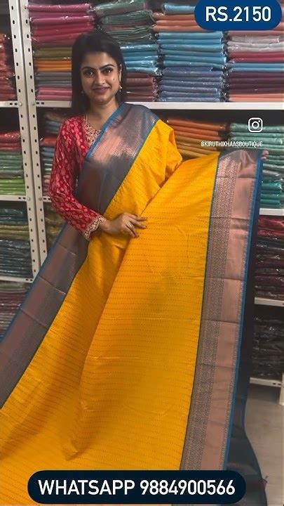 🌟15 Off🌟1000 Buttas🌟traditional Silk Saree🌟rs2150🌟to Place Order Whatsapp 9884900566🌟 Youtube