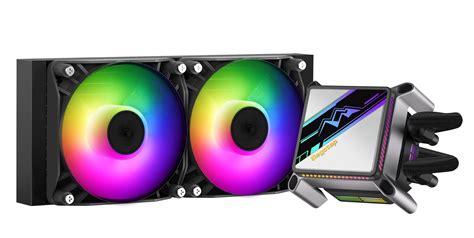 Segotep Kl 240 Argb 240mm Aio Rgb Cpu Liquid Cooler E Sport Style Mirror Design Improved