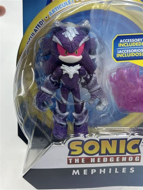 Mephiles Action Figure Jakks Pacific Sonic The Hedgehog With Purple