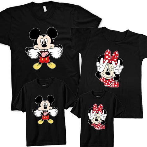 Kit Camisetas Mickey E Minnie Elo Produtos Especiais