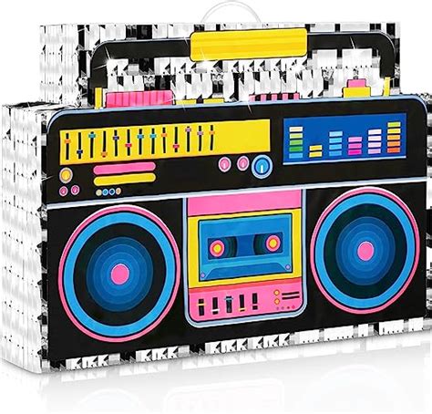 Boombox Piñata 80s Piñata Boom Box Retro 90s Piñata Music